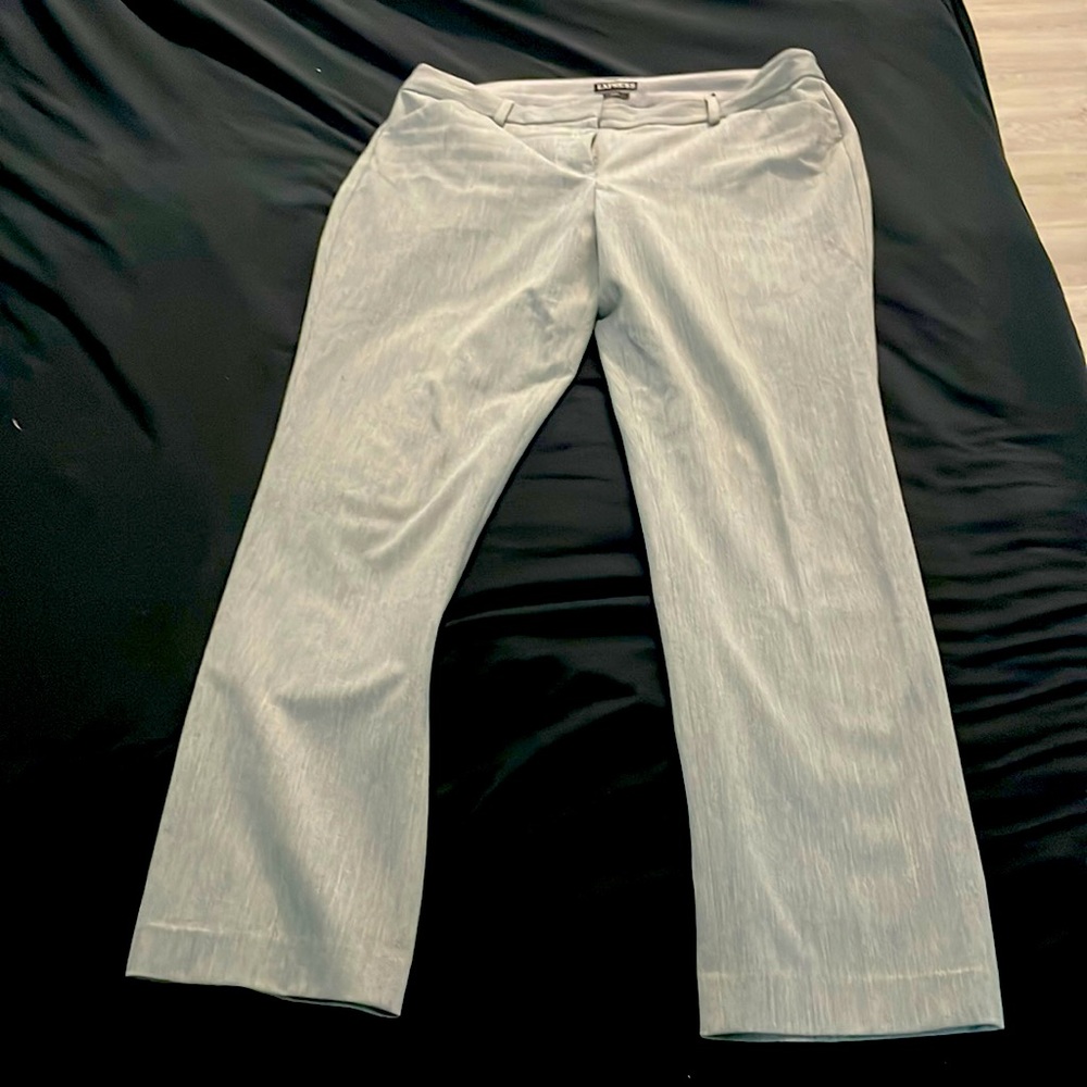 Gray Express Editor pants, size 12R